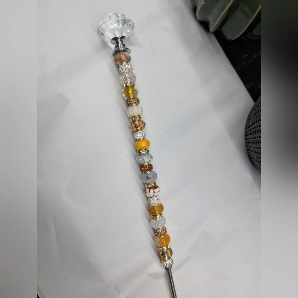Decorative Beaded Fairy Wand/Plant/Garden Stake